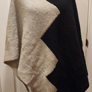 Large Luxury Handknit triangle shawl